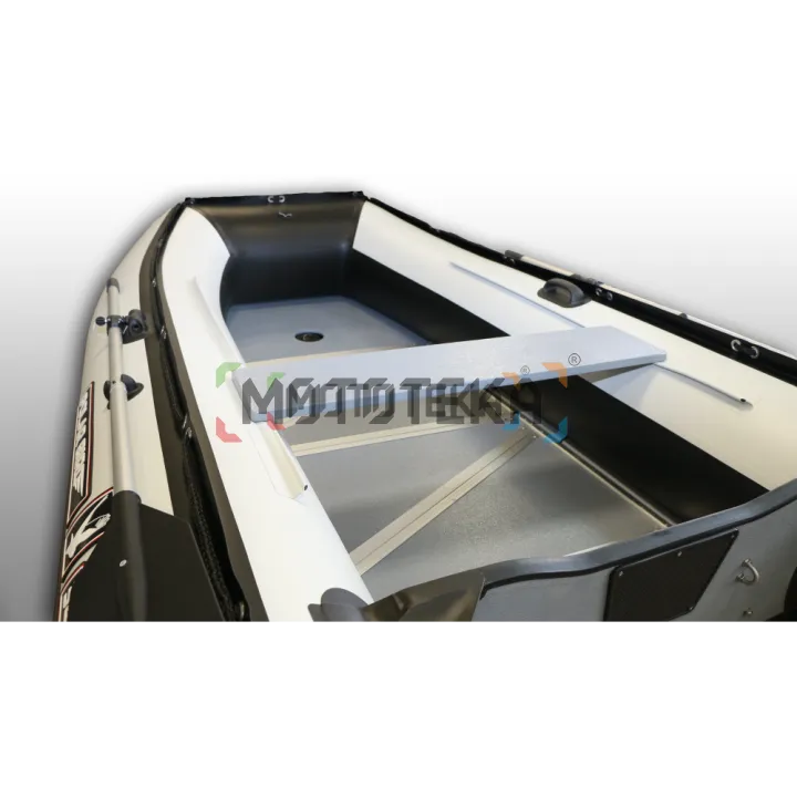 Лодка ПВХ Polar Bird (Полярная Птица) 360M серый/белый (стеклокомпозит)