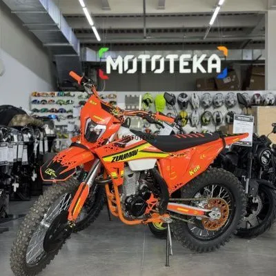 Мотоцикл кроссовый / эндуро Zuumav (Зуумав) K6R оранжевый
