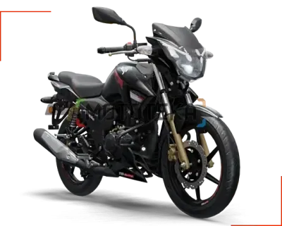 Мотоцикл дорожный TVS APACHE RTR 180 чёрный с ПТС