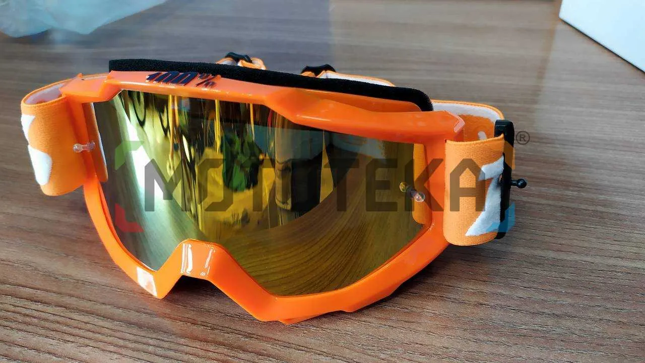 Мотоочки кроссовые 100% Strata (Страта) MX Replica ORANGE (ОРАНЖЕВЫЕ)