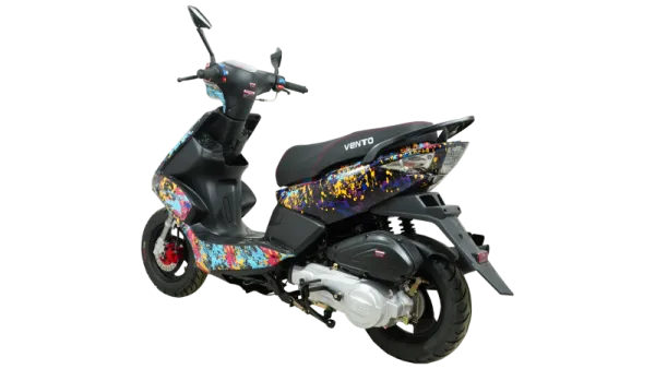 Скутер Vento (Венто) VMC CORSA 49 (150) MASS FLOWER STICKERS с ПТС | Мототека