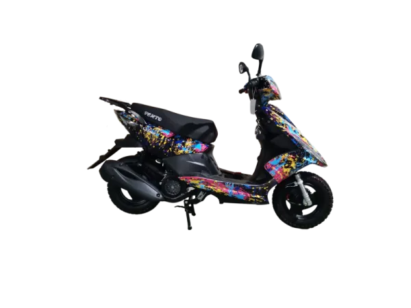 Скутер Vento (Венто) VMC CORSA 49 (150) MASS FLOWER STICKERS с ПТС | Мототека