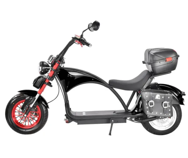 Электроскутер White Siberia (Белая Сибирь) WILD WHEEL 3000W BLACK | Мототека