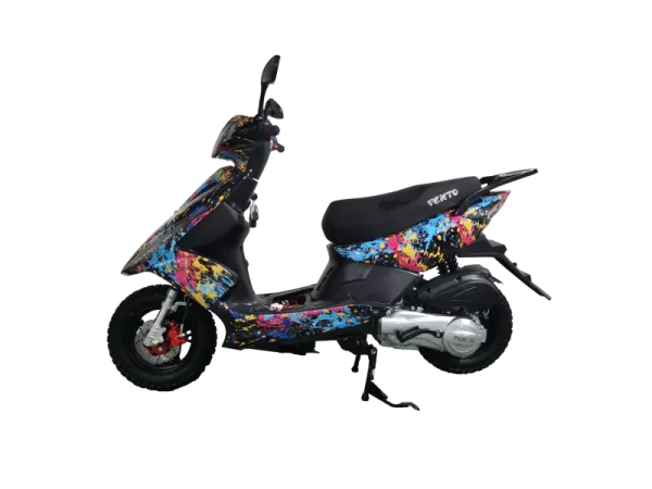 Скутер Vento (Венто) VMC CORSA 49 (150) MASS FLOWER STICKERS с ПТС | Мототека