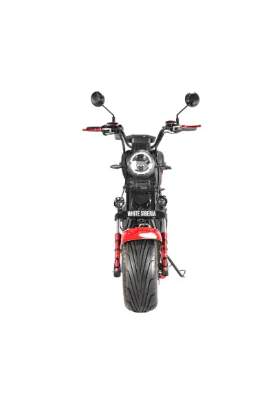 Электроскутер White Siberia (Белая Сибирь) PRO MAX 3950W RED | Мототека