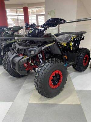 Квадроцикл подростковый Zuumav (Зуумав) SHARK 150 жёлтый (машинокомплект)