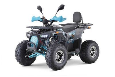 Квадроцикл подростковый FXMOTO (ФХМото) PIKE 150 синий (машинокомплект)