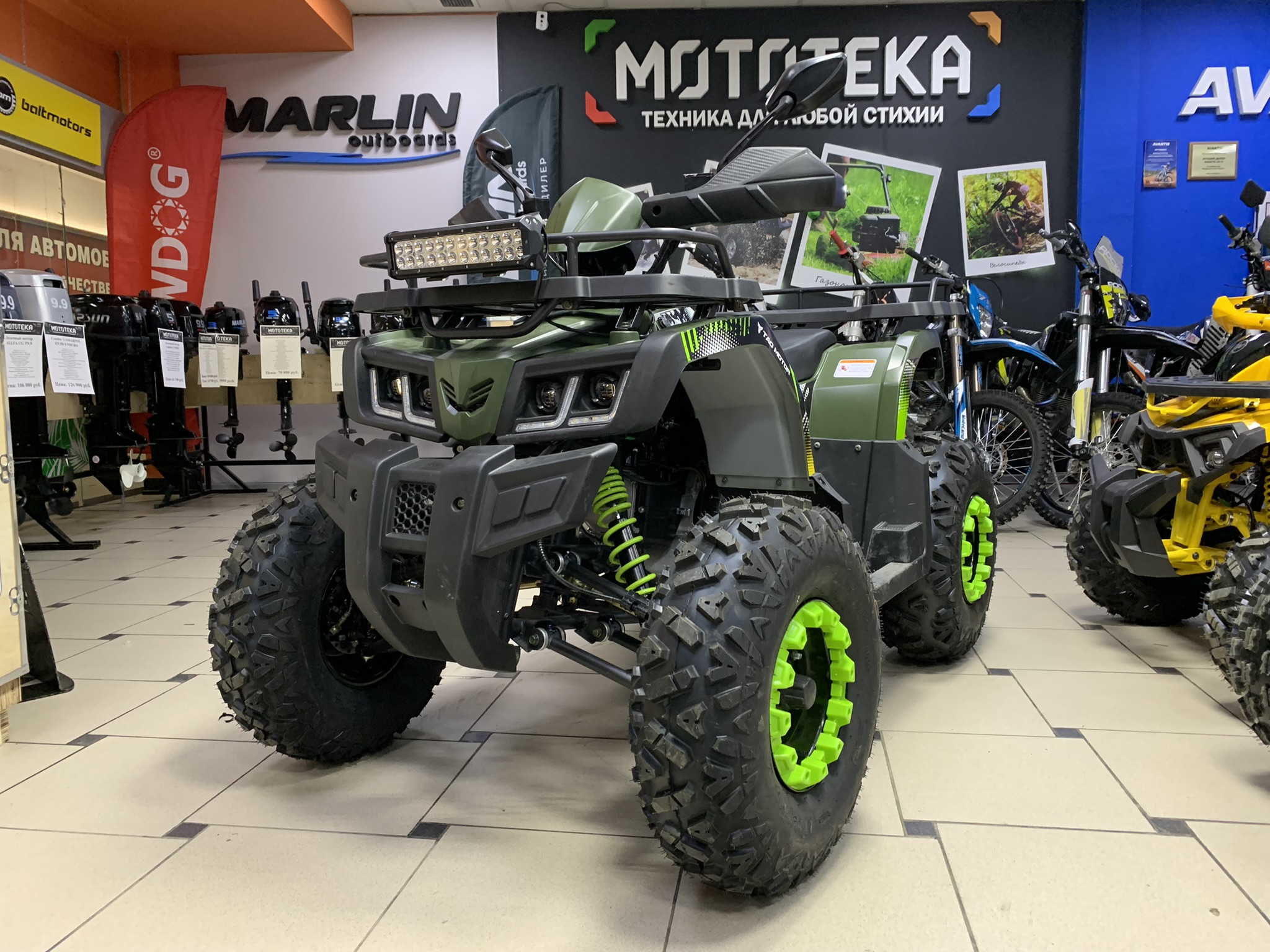 Квадроцикл Zuumav (Зуумав) REPTIL 200 (WARRIOR 200) графит (машинокомплект)