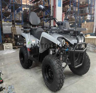 Квадроцикл Мотомир Hammer 200 серый (машинокомплект)