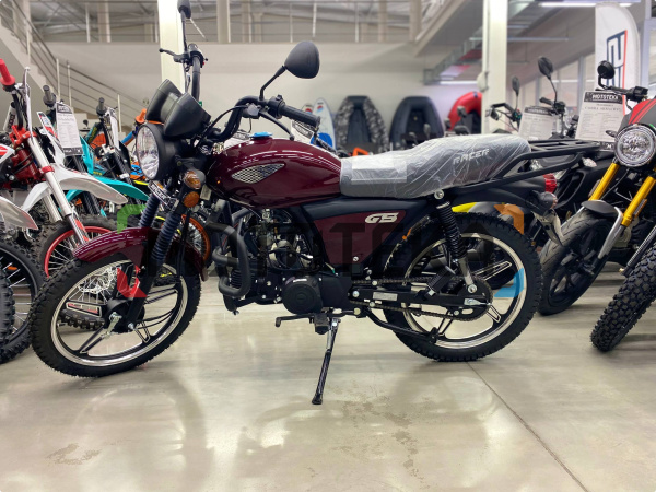 Мопед Racer (Рейсер) RC50 (110) ALPHA M1 бордовый | Мототека