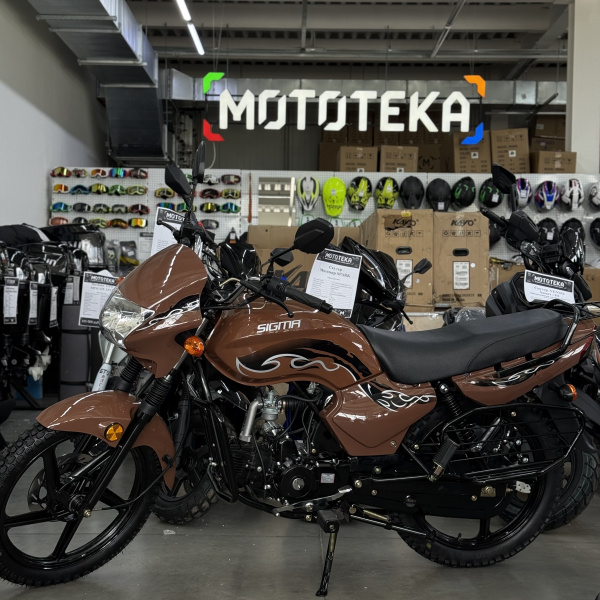 Мопед Мотомир SIGMA SPORT коричневый | Мототека